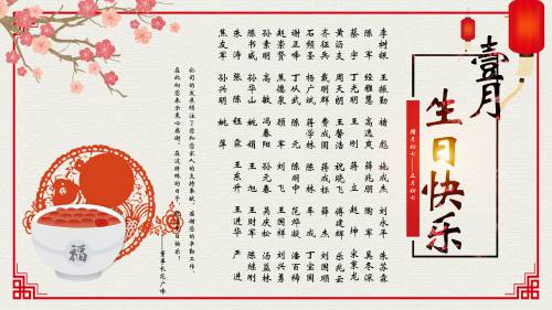 【生日祝?！抗ё?月生日的員工生日快樂！